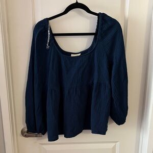 Universal Thread Deep Blue Blouse